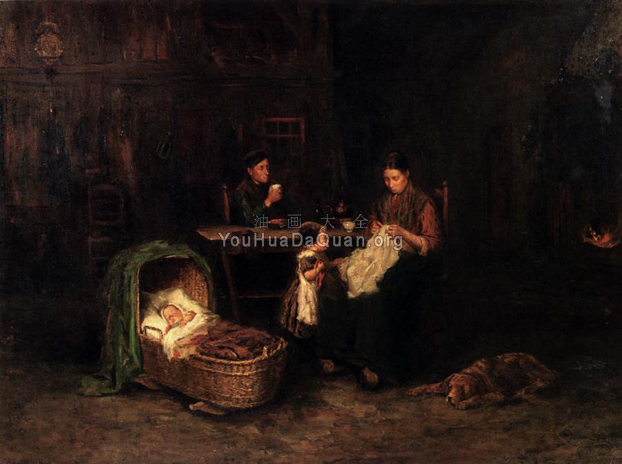 A Family Gathering - 伯纳德·德·胡格